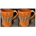 thumbnail image 1 of 2 Beer Mugs Made in Mexico Super Large Capacity Mexican Jarro de Cerveza Barro Clay Super Jarro 1-Liter Litro Tarro Cervecero Grandote Grande 6.5x4.5", 1 of 1