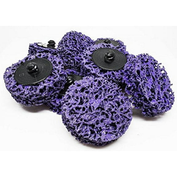 2" Benchmark Abrasives Extra Coarse Quick Change Strip & Clean Discs - 10 Pack