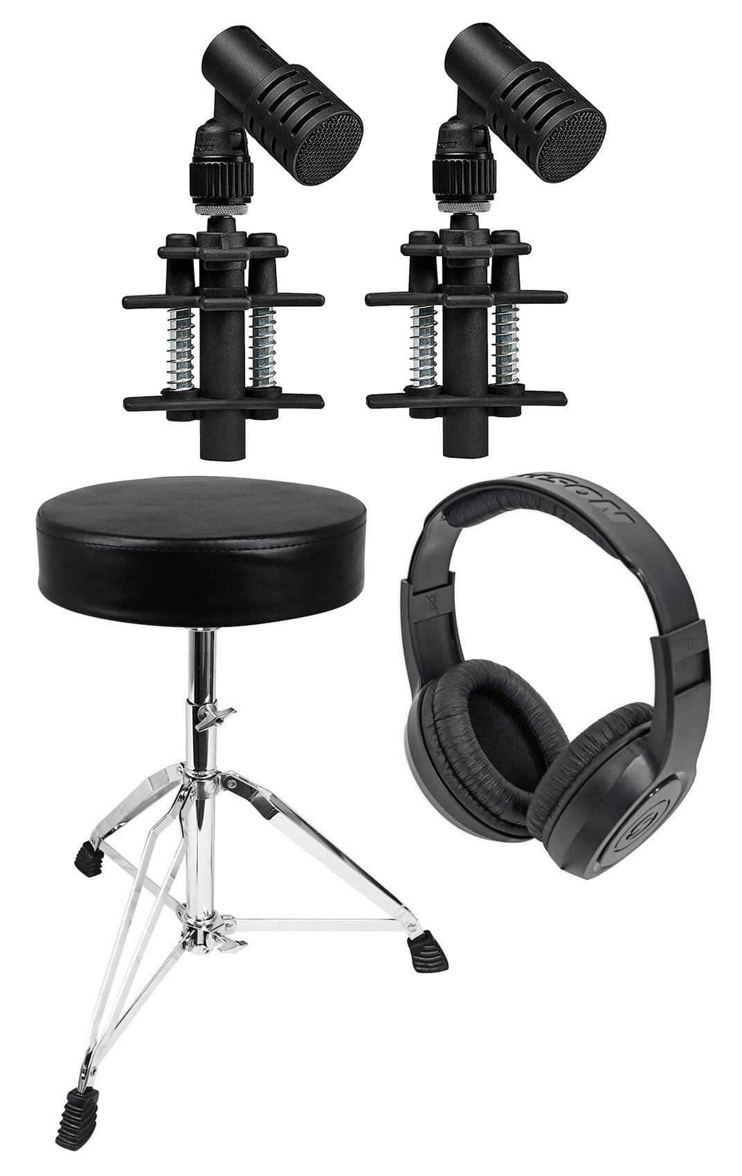 2) Beyerdynamic TG D35 Drum Microphones For Toms and Snares+Throne ...
