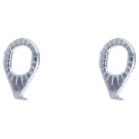 2 Bike wheel Safety Washer Chrome .Bicycle Hub wheel Safety Washer.