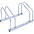 thumbnail image 1 of 2 Bikes Floor Bike Stand, Bike Parking Rack Garage Bike Storage Stand Indoor/Outdoor 22-28" Wheel Stand, Max. Tire Width 2.15", 1 of 7