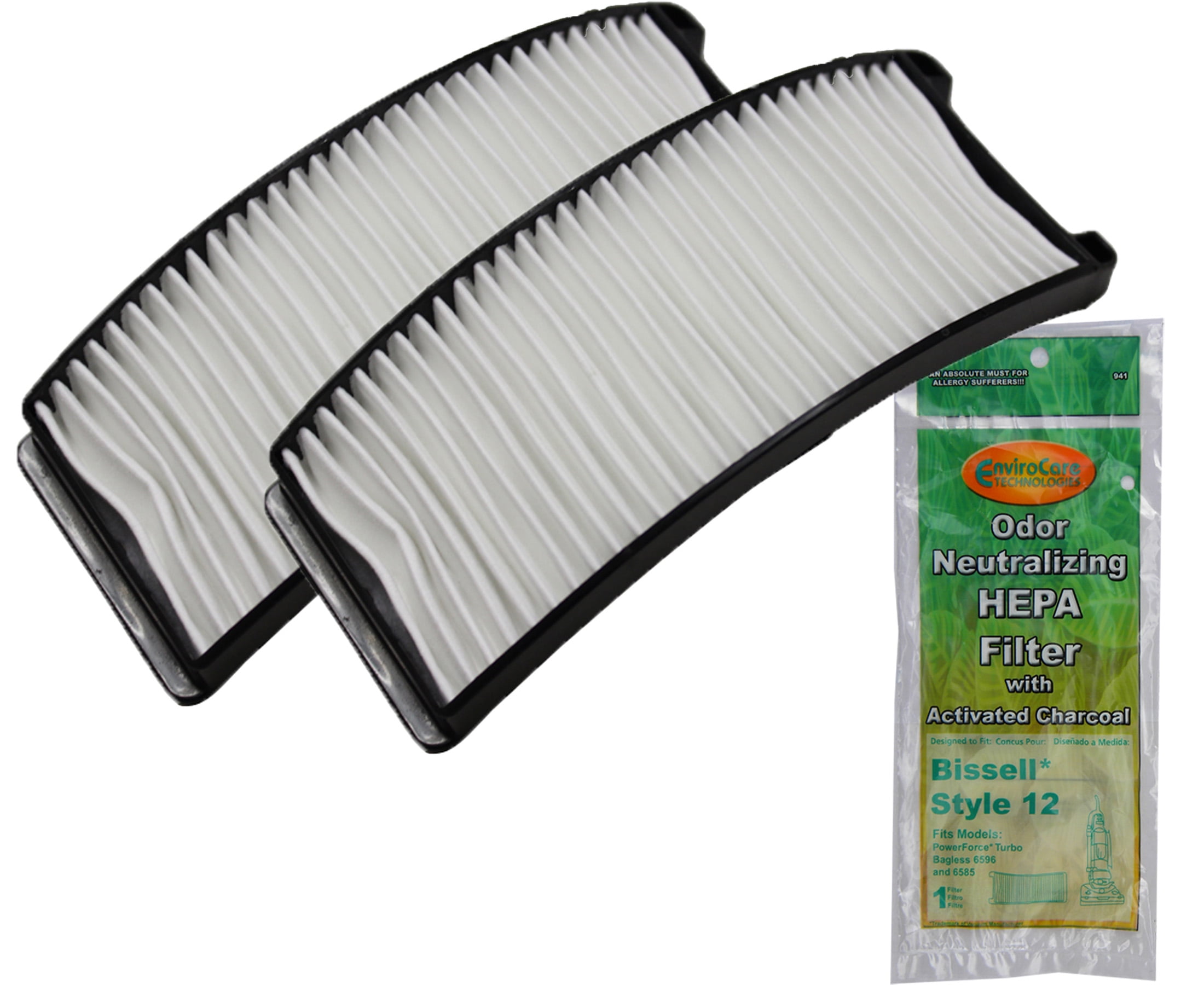 1 Set Bissell Stile 12 & Powerforce Filtro Polvere Alto Qualità 203-1402 - Foto 6