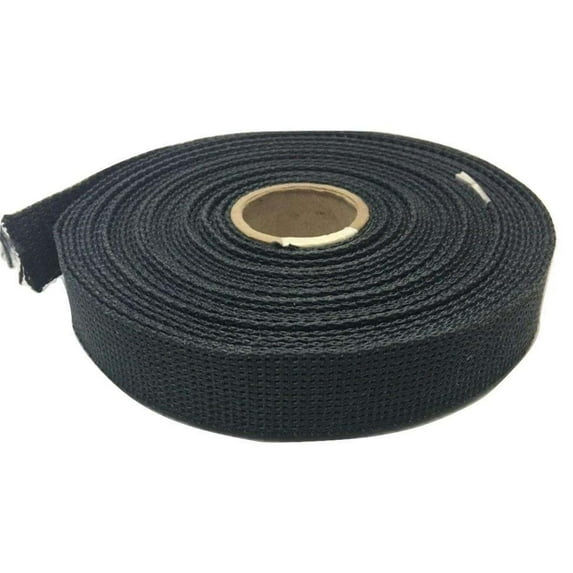 2" Black Aramid Fiber Webbing - Price is Per Foot | W2KEV