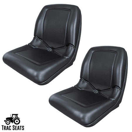 (2) Black High Back Seats Toro Workman MD HD 2100 2300 4300 UTV Utility Vehicle