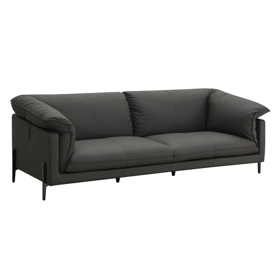 2 Black Leather - Add Elegance To Your Home With Adjustable Seat Depth Customize Fit
