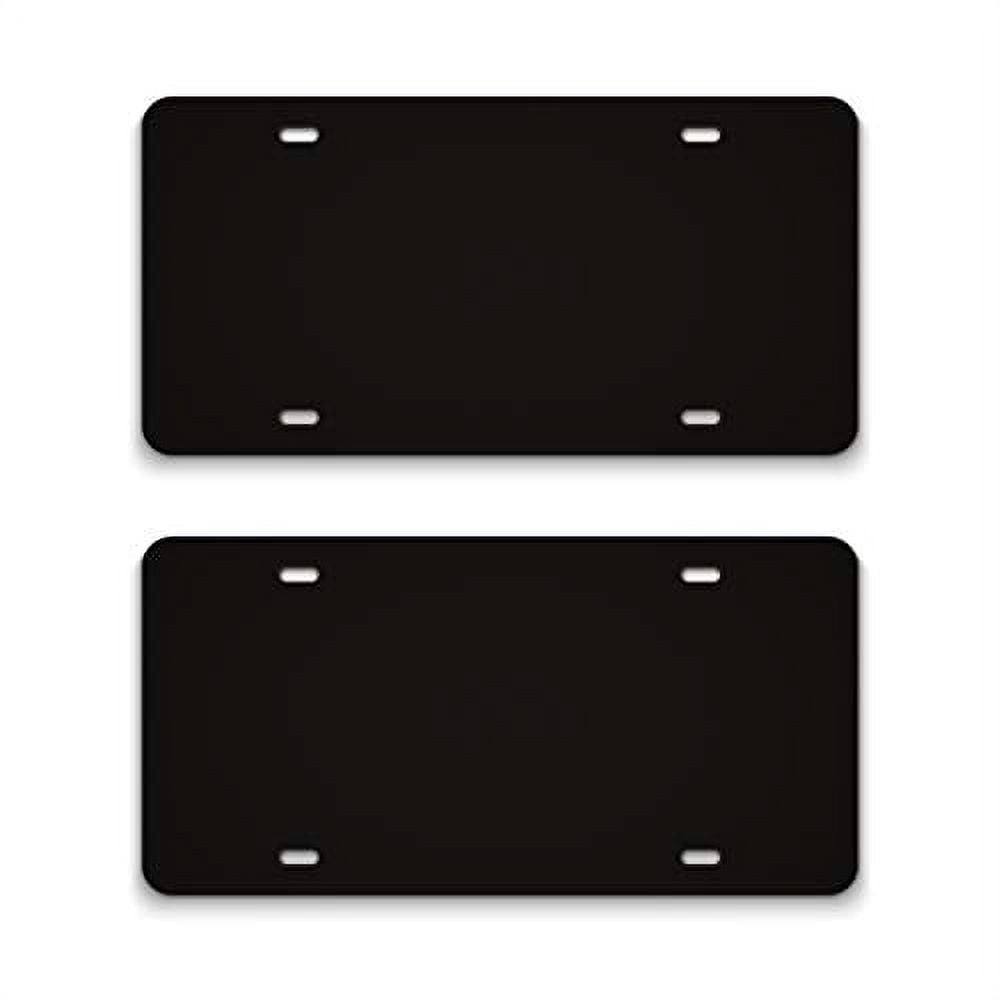 10 Pack of Sublimation License Plate Blanks 6x12 inch, Thickness