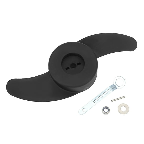 2-Blade Thicker Outboard Prop for 28lb-46lb Engines, Suitable for 12V & 24V Marine Propeller Upgrade