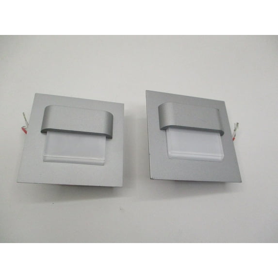 (2) Blue LED Camper RV Trailer Motorhome 12V Accent Courtesy Step Lights