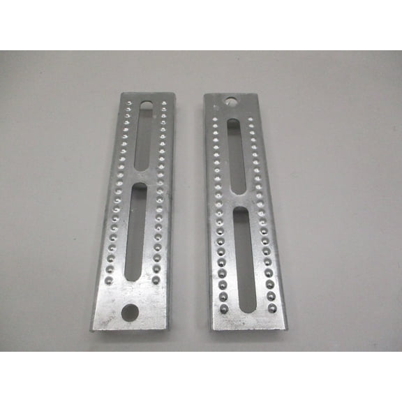 (2) Boat Pontoon Trailer 10" Galvanized Steel Bolster Bunk Board Brackets