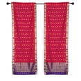 thumbnail image 1 of 2 Bohemian Indian Sari Curtains Rod Pocket Living Room Decor-43W x 96L, 1 of 4