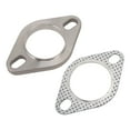 2 Bolts 2in Exhaust Flange Connection Kit Stainless Steel for Exhaust