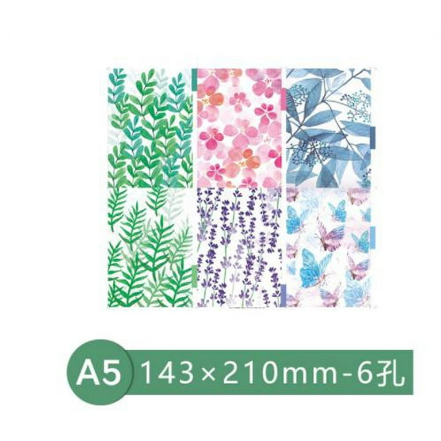 2 Books Tab Dividers Page Folder Dividers 6 Hole File Dividers Binder