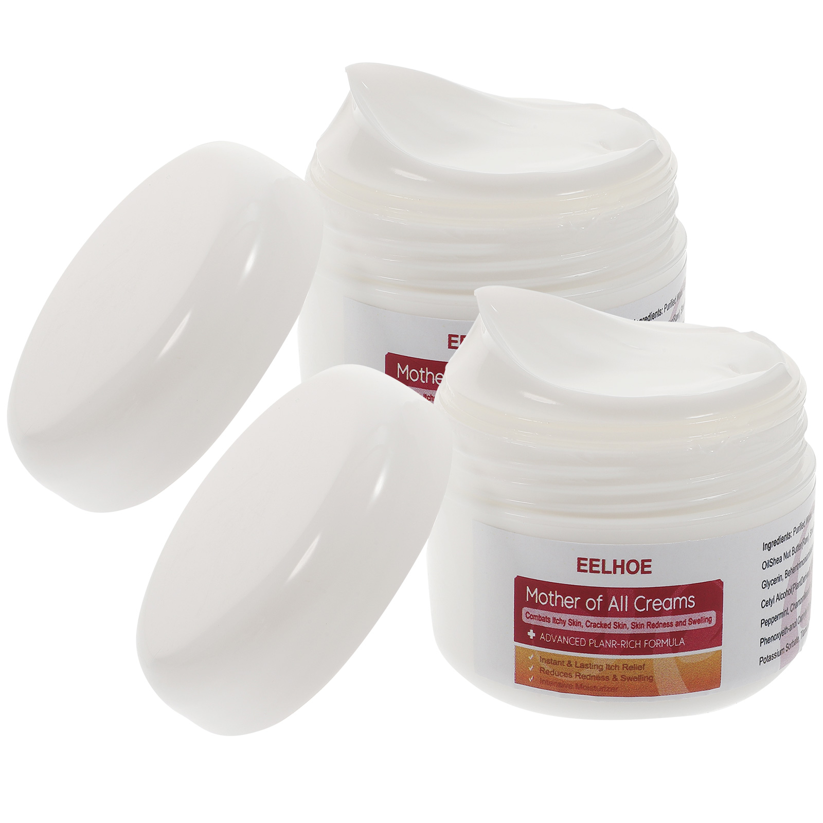 2 Bottles Anti Drying Cracked Feet Moisturizing Cream Softening Repair