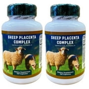 2 Bottles Nu-Health Sheep Placenta Complex 100 Capsules