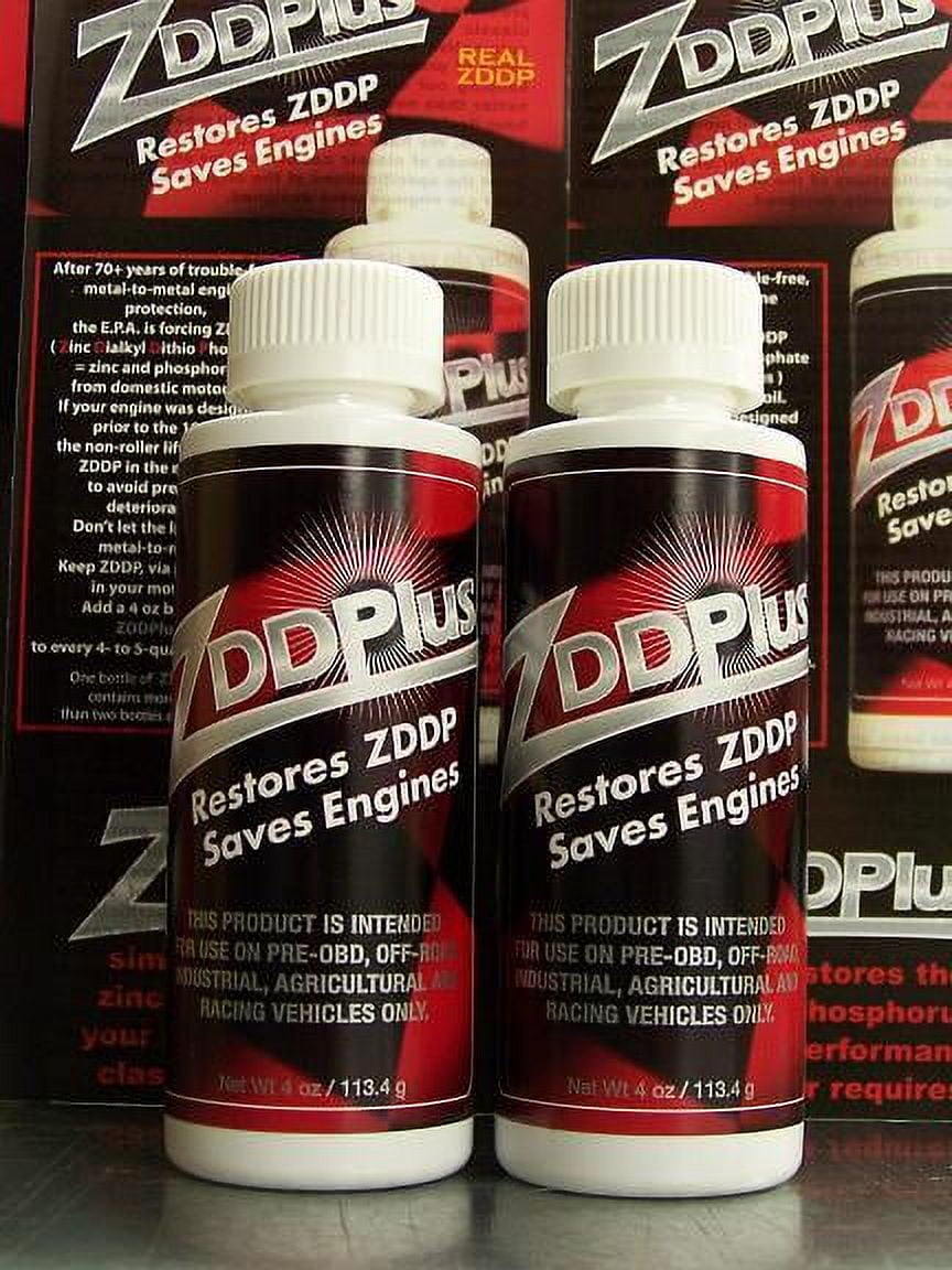 2 Bottles ZDDPlus ZDDP Engine Oil Additive Save Your Engine