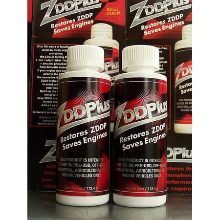 Z-Plus ZDDPlus ZDDP Engine Oil Additive Automotive Additive, 4 Ounce