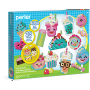 ( 2 Box ) Perler Beads Sweets Fuse Bead Crafts for Kids, 4003 pcs, Ages 6 & up