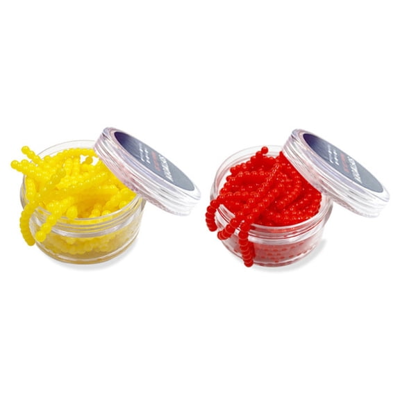 2 Box Soft Fishing Lure Boilies Floatings Smell Ball Beads Feeders Artificial Carp Baits Lure Fishing Part