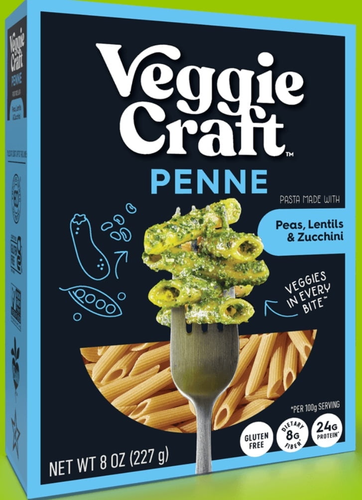 VeggieCraft Peas, Lentils & Zucchini Penne Pasta - 8 oz