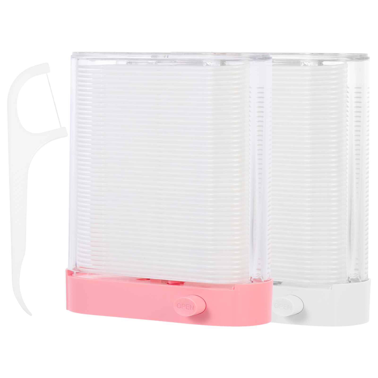 2 Boxes Automatic Boxed Dental Floss Flossers Flosses Dispensers