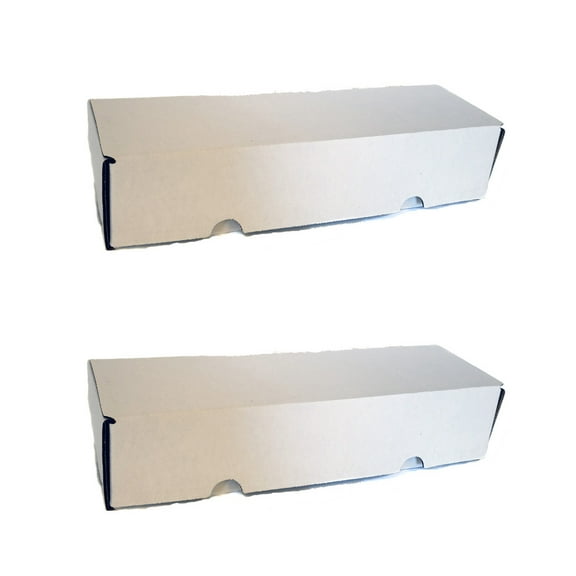 2 Boxes - BCW 1000 Count - Corrugated Cardboard Gaming Storage Box - Trading Card Collecting Supplies