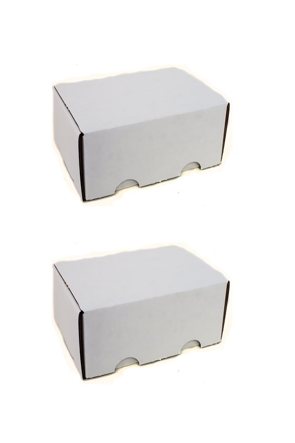 2 Boxes - BCW 330 Count - Corrugated Cardboard Storage Box - Baseball, Other Sport Cards, Gaming & Trading Card Collecting Supplies