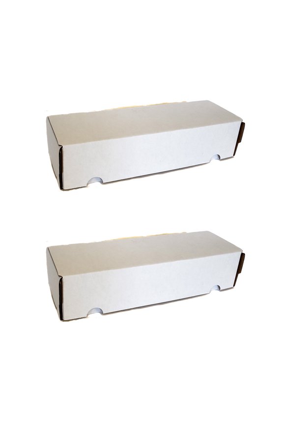 2 Boxes - BCW 660 Count - Corrugated Cardboard Storage Box - Baseball, Other Sport Cards, Gaming & Trading Card Collecting Supplies