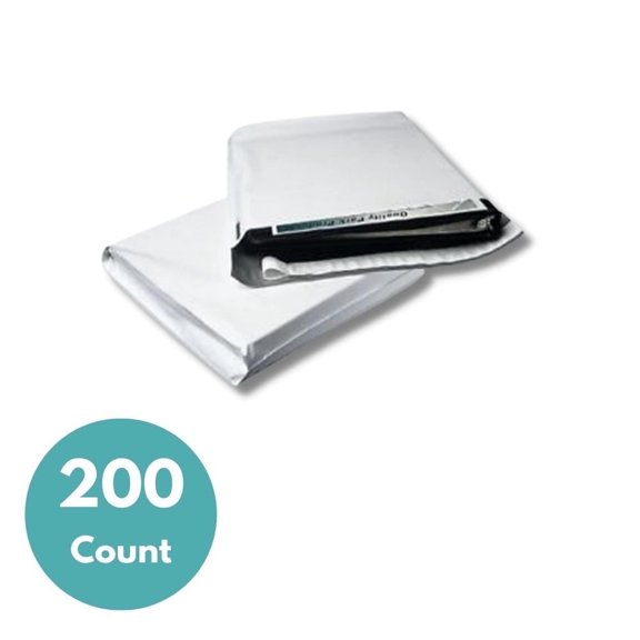 MMBM Expansion Poly Envelope Mailers 10x13 x2" Self-Seal Strip 200 Pcs