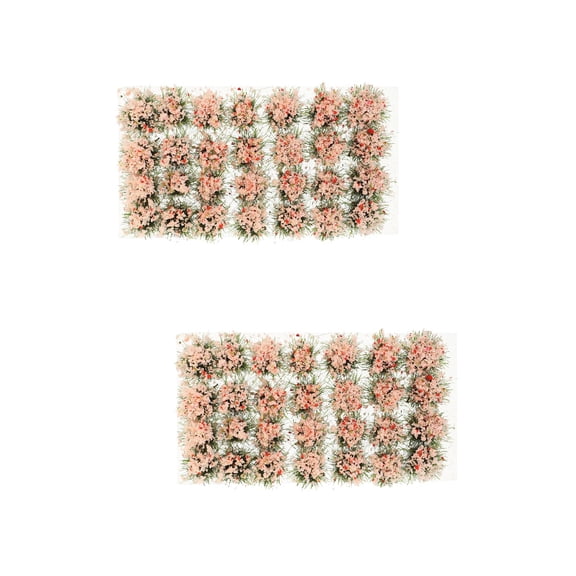 2 Boxes Flower Cluster Model Sunflowers Artificial Fake Baby Pink
