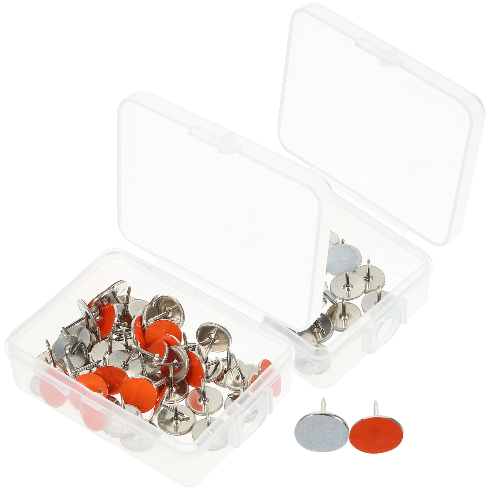 2 Boxes Glow Thumb Tacks Thumbtacks for Hanging Camping Trailer