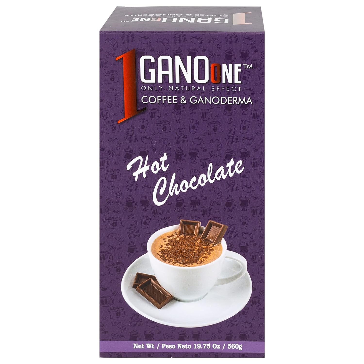 2 Boxes Hot Chocolate - with Organic Ganoderma Extract - Blend with ...