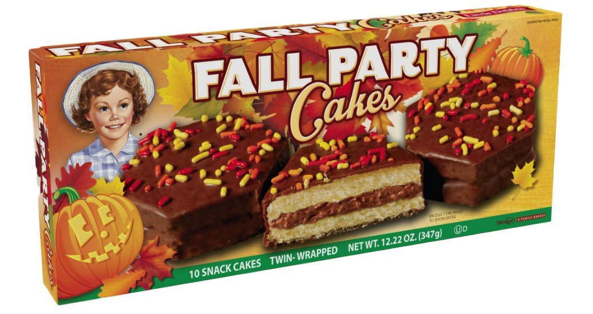 2 Boxes Of Fall/ Seasonal Snack Cakes (Chocolate Fall Party Cakes