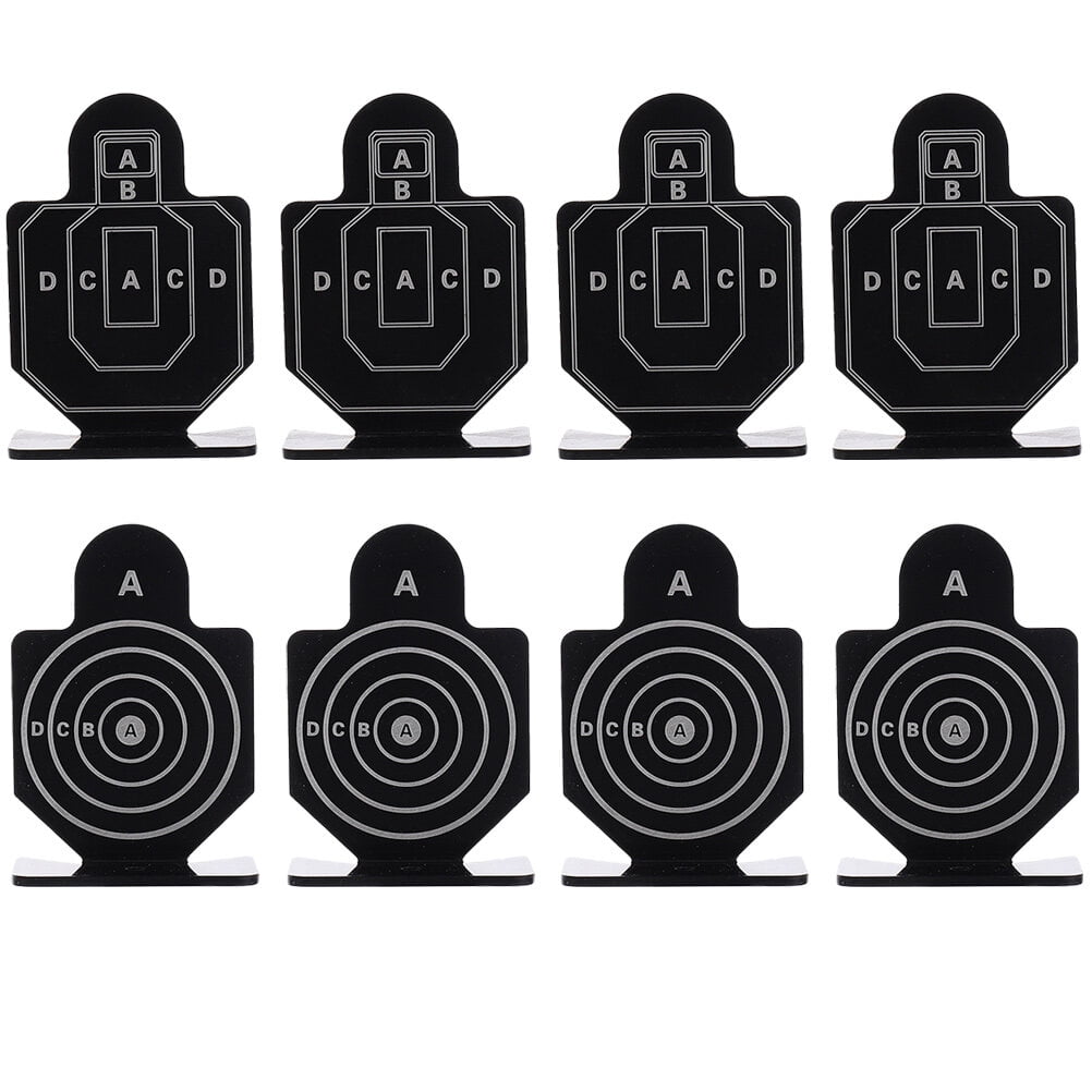 2 Boxes of 8Pcs Shooting Targets Aluminum Alloy Targets Indoor Shooting