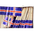 thumbnail image 1 of 2 Boxes of Mini Iceland Toothpick Flags, 200 Small International Flag Toothpicks or Cocktail Sticks & Picks, 1 of 1