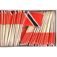 thumbnail image 1 of 2 Boxes of Mini Trinidad Toothpick Flags, 200 Small International Flag Toothpicks or Cocktail Sticks & Picks, 1 of 1