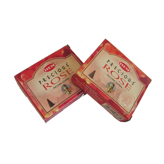 2 Boxes of Rose Incense Cones