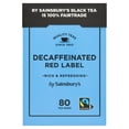thumbnail image 1 of 2 Boxes x Sainsbury's Decaf Red Label Black Tea 80 Teabag From Englande, 1 of 1