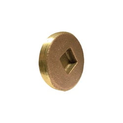 2 Brass Countersunk Plug