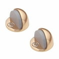 thumbnail image 1 of 2 Brass Door Stop Dome Floor Mount Bumper | Renovator's Supply, 1 of 3