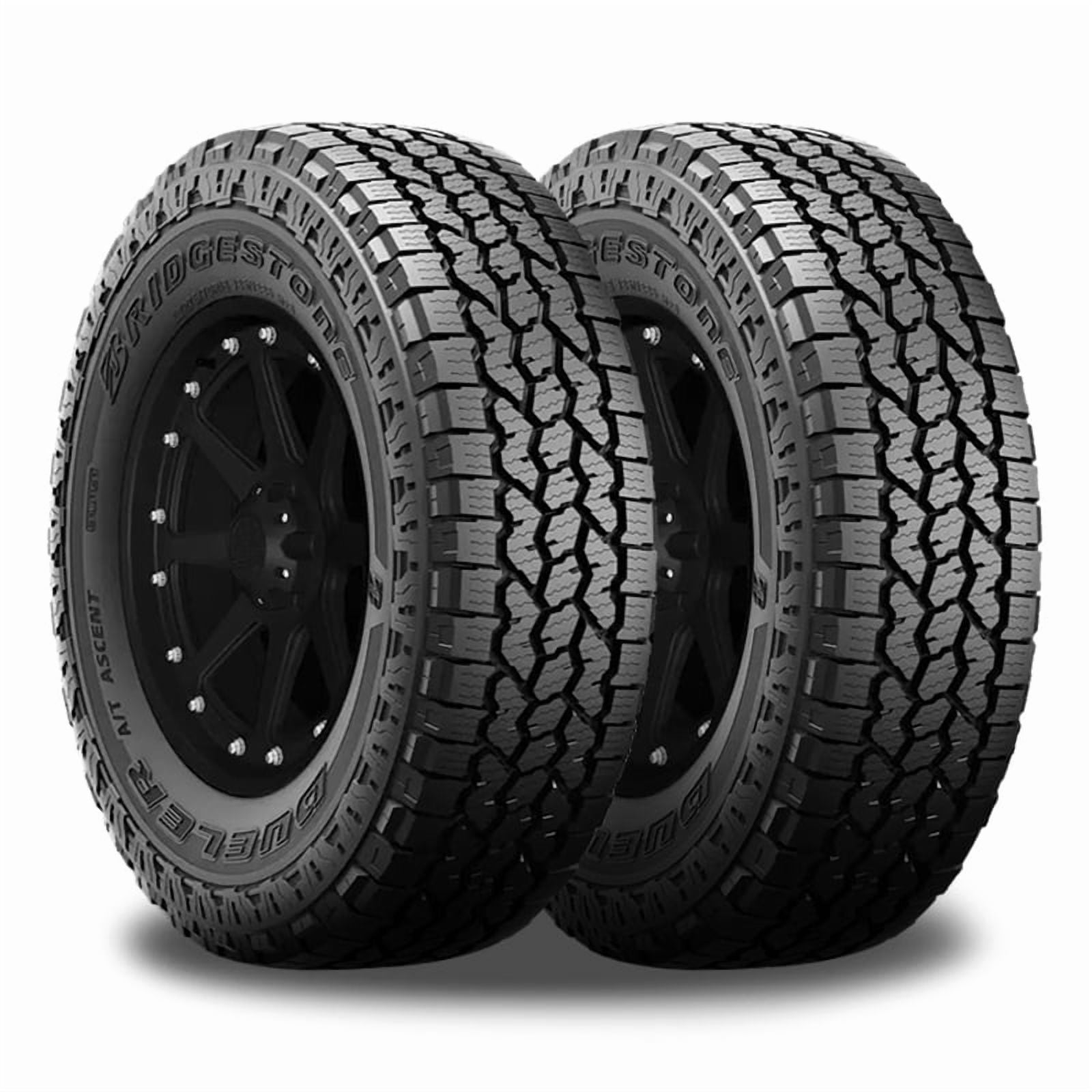 2 Bridgestone DuelerA/TAscent 295/60R20 126S All Terrain 60K Mileage 10 PLY BR012278 / 295/60/20 / 2956020