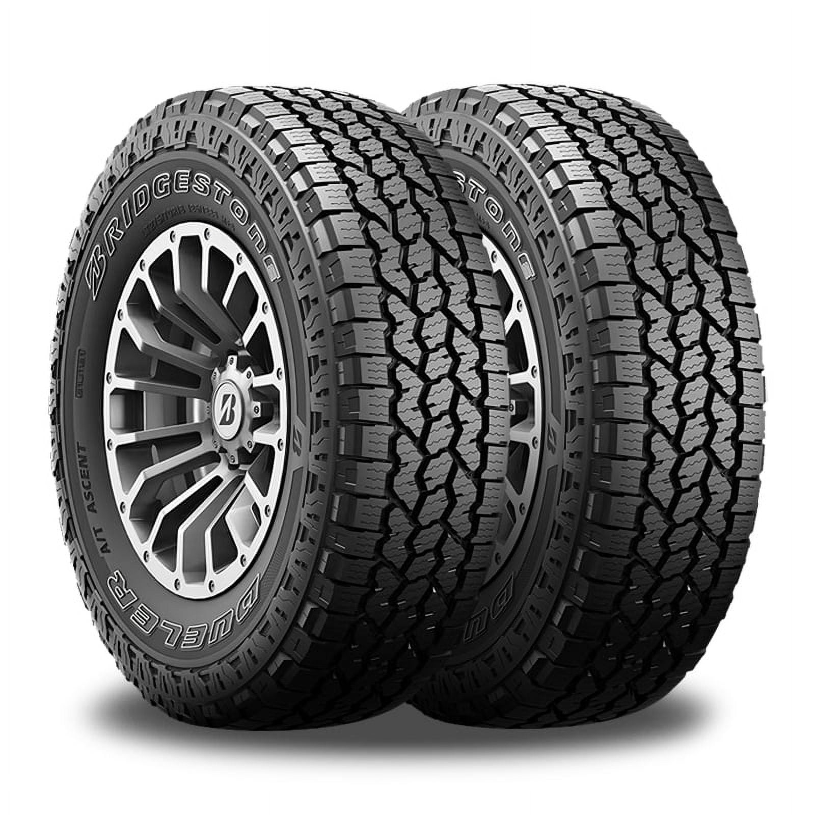 Bridgestone DuelerA/TAscent OWL 245/75R17 121R All Terrain 60K Miles 10 PLY BR009672 / 245/75/17 / 2457517