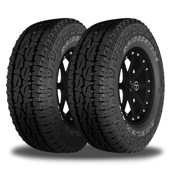 2 Bridgestone Dueler A/T Revo 3 OWL P 285/70R17 117T All Terrain Truck SUV Tires BR000038 / 285/70/17 / 2857017