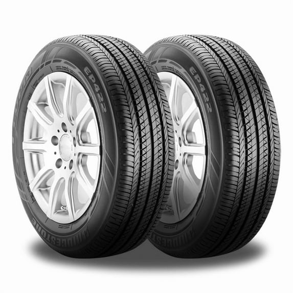 2 Bridgestone Ecopia EP422 195/60R17 90H All Season Traction 600AA UTQG Tires BR014951 / 195/60/17 / 1956017