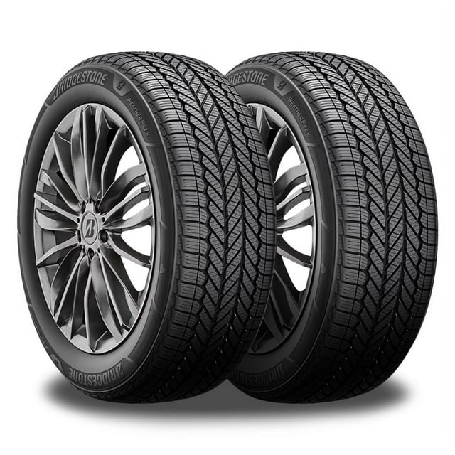 2 Bridgestone WeatherPeak 215/55R18 95H All Season 3PMSF Rated 70K Mi Warranty BR009639 / 215/55/18 / 2155518