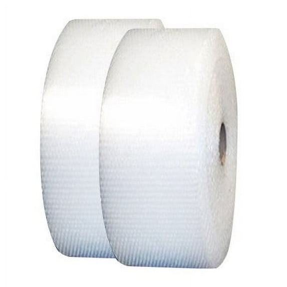 2 Bubble Rolls 175' x 12" wide - Small Bubble 3/16" Wrap Perforated 350' Total