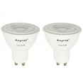 thumbnail image 1 of 2-Bulbs Anyray GU10 LED Light Bulbs, 5 Watt, ( 50W Equivalent ), 36Â° Beam Angle, 120 Volt, Dimmable, Recessed Lighting, LED Spotlight Bulbs (Red), 1 of 2