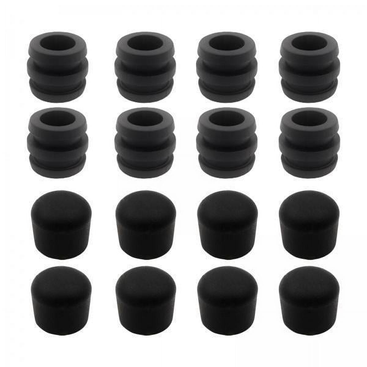 2 Bumpers And End Caps Parts, Foosball Ball Replacement, Universal Table Soccer, Durable