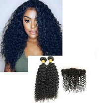 2 Bundles Human Hair 08 10 Inch Jerry Curly Human Hair Bundles, Unprocessed Brazilian Virgin Hair Bundles Quick Weave for Black Women