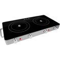 2Burner 6 in. Black Infrared Electric Countertop Grill/Hot Plates