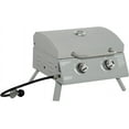 2 Burner Propane Gas Grill Outdoor Portable Tabletop BBQ with Foldable